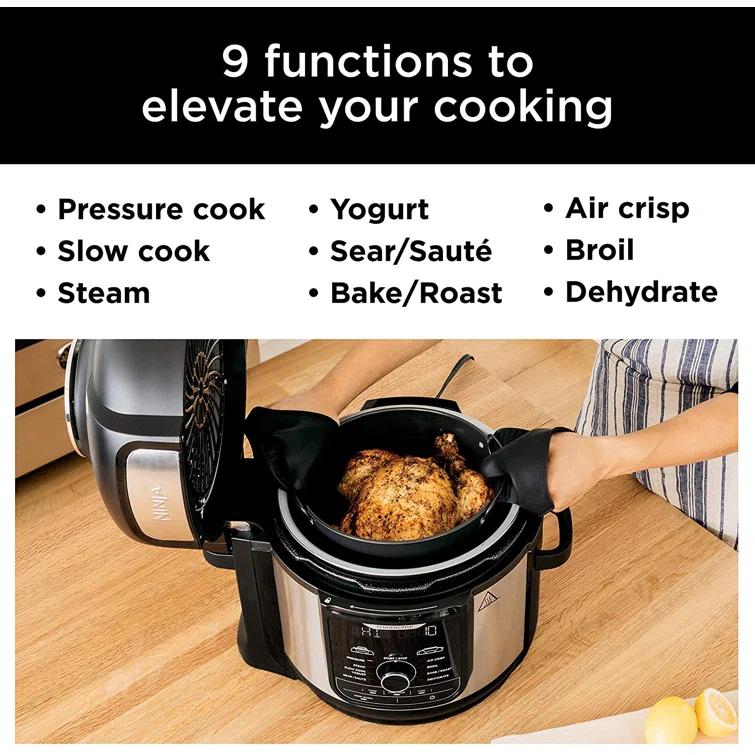 Ninja Ninja® Foodi® 9-in-1 8-Quart Deluxe XL Pressure Cooker & Air Fryer