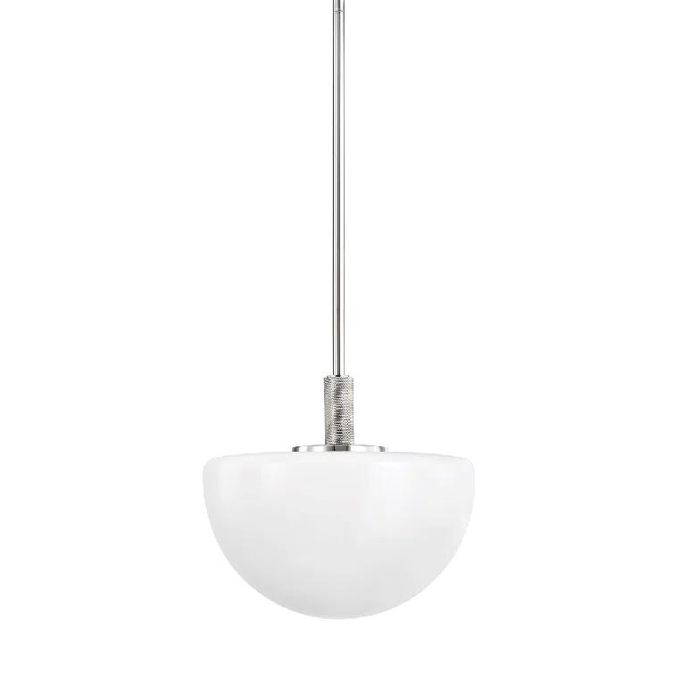 Hammond Pendant Light - Polished Nickel / 11"Dia