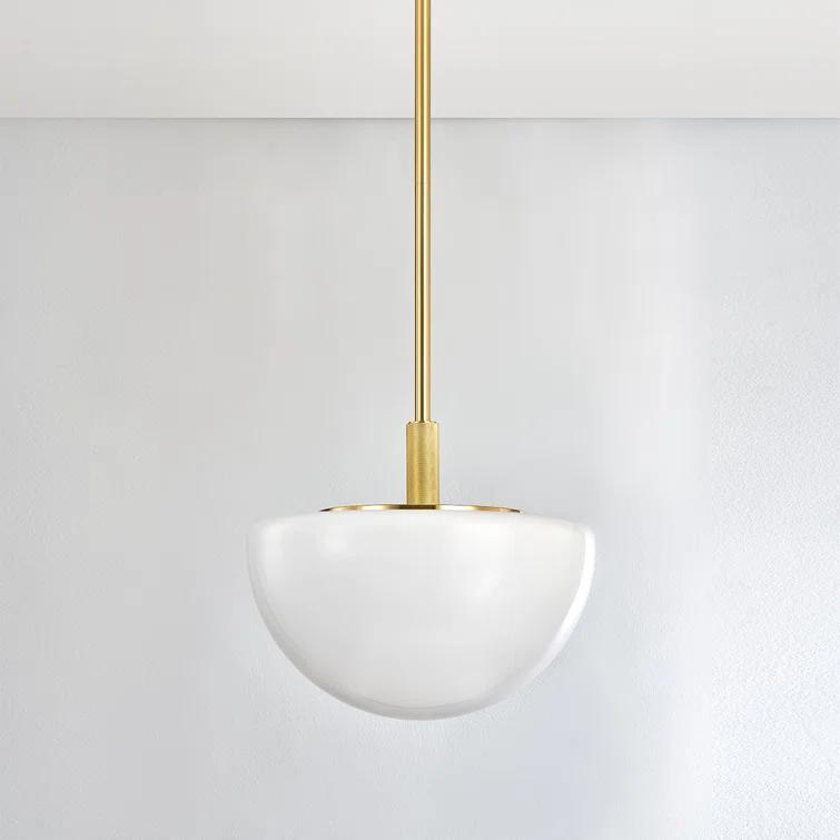 Hammond Pendant Light - Aged Brass / 19" Dia