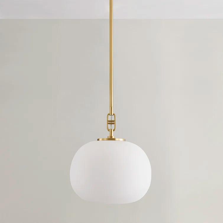 Phuong Pendant Light - Aged Brass / 11"Dia