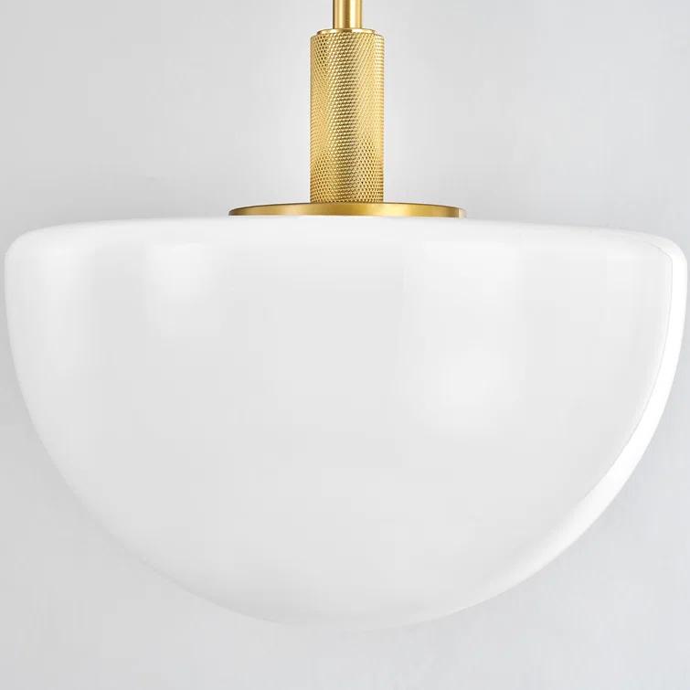 Hammond Pendant Light - Aged Brass / 11"Dia