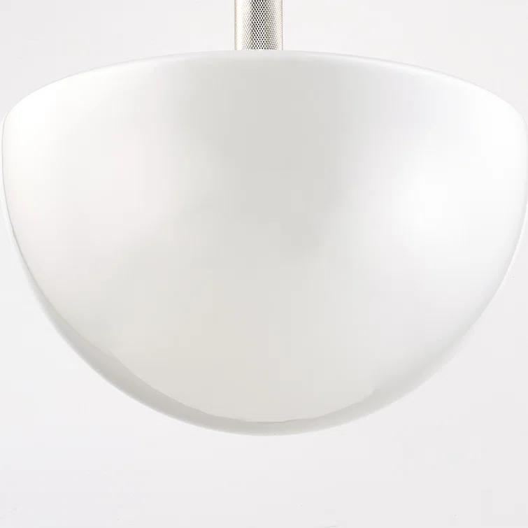 Hammond Pendant Light - Polished Nickel / 15" Dia