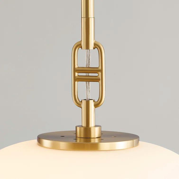 Phuong Pendant Light - Aged Brass / 11"Dia
