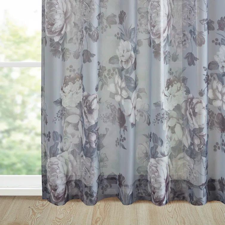 Madison Park Simone Marcus Sheer Curtain Panel