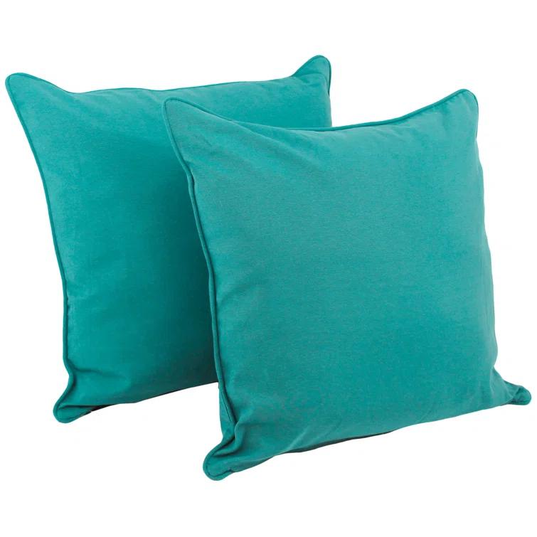 Soft Home Furnishings Cotton Blend Reversible Throw Pillow