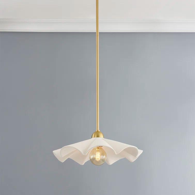 Heidi Pendant Light - White / 16"