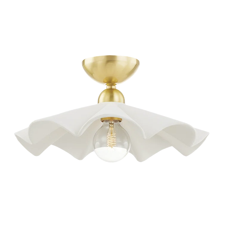 Heidi Pendant Light - White / 16"