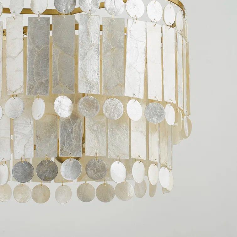 Coretta Chandelier - Natural / 16"
