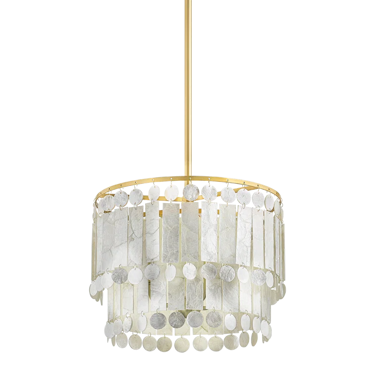 Coretta Chandelier - Natural / 16"
