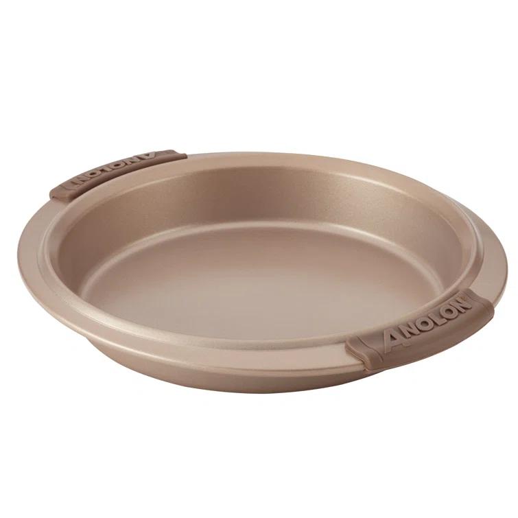 Anolon Anolon Advanced Bakeware Nonstick Round Cake Pan/Baking Pan with Silicone Grips