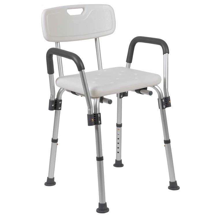 Joey 300 Lb. Capacity Adjustable Bath & Shower Chair with Depth Adjustable Back