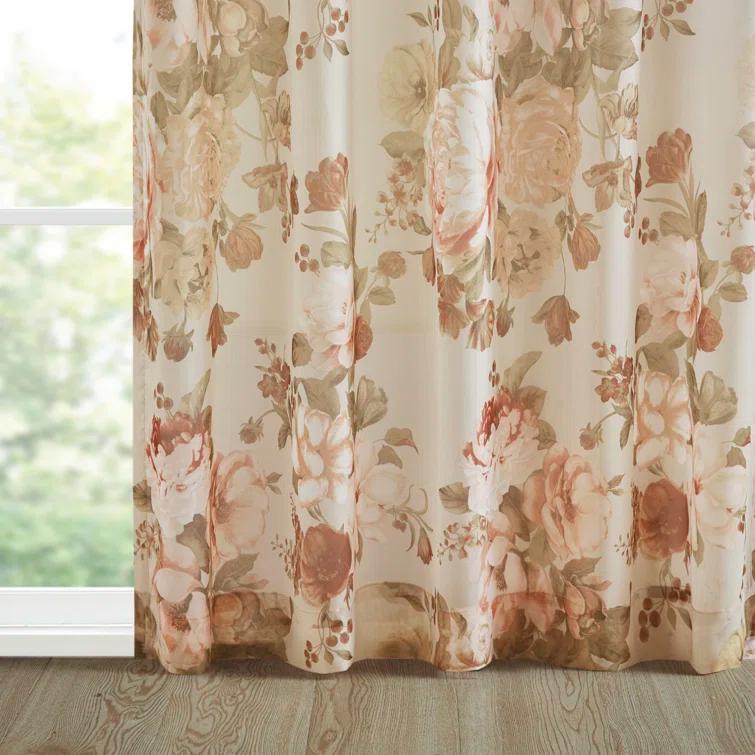 Madison Park Simone Marcus Sheer Curtain Panel