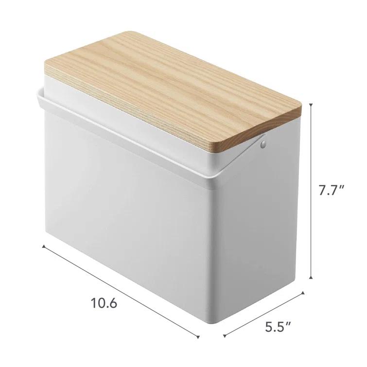 Tower Yamazaki Home First Aid Box Three Tiered Medical Supplies Organizer, Multicompartment