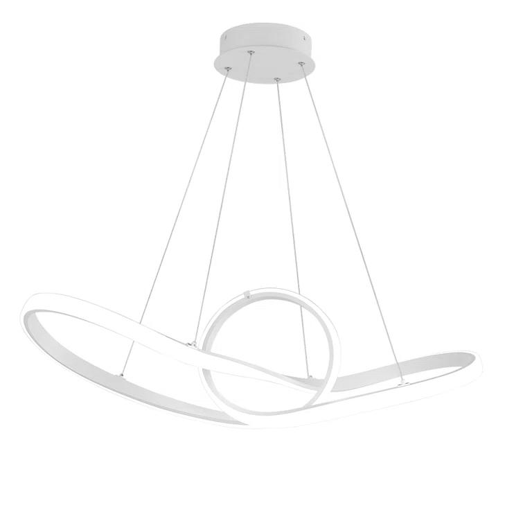 Vornado 23" White LED Pendant with Composite Shade