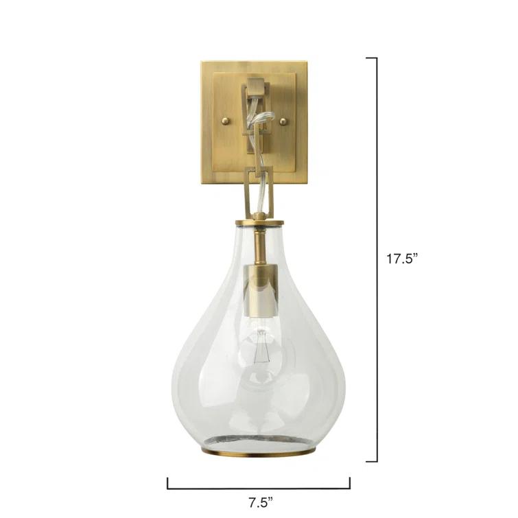 Dixon Glass Sconce (18'')