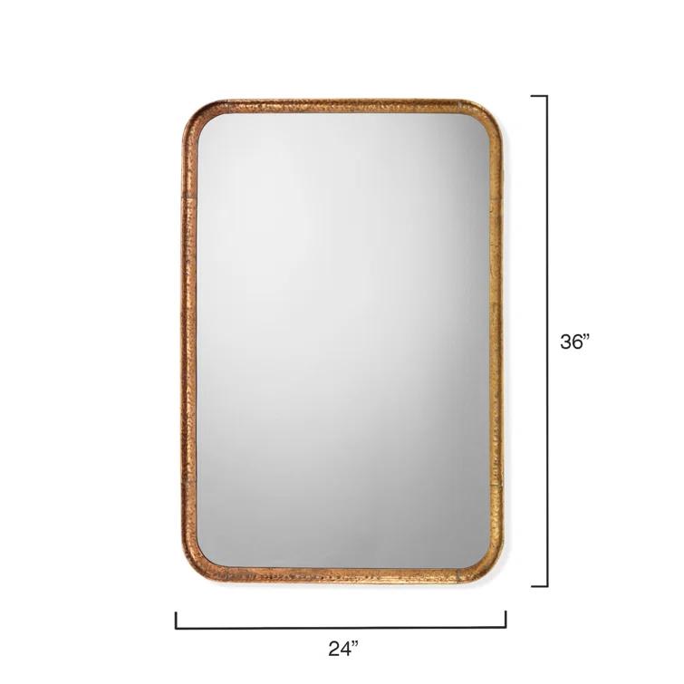 Reese Mirror - Gold Leaf