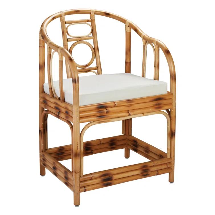 Malacca Upholstered Armchair
