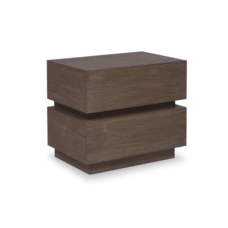 Thane 2 - Drawer Nightstand in Brown
