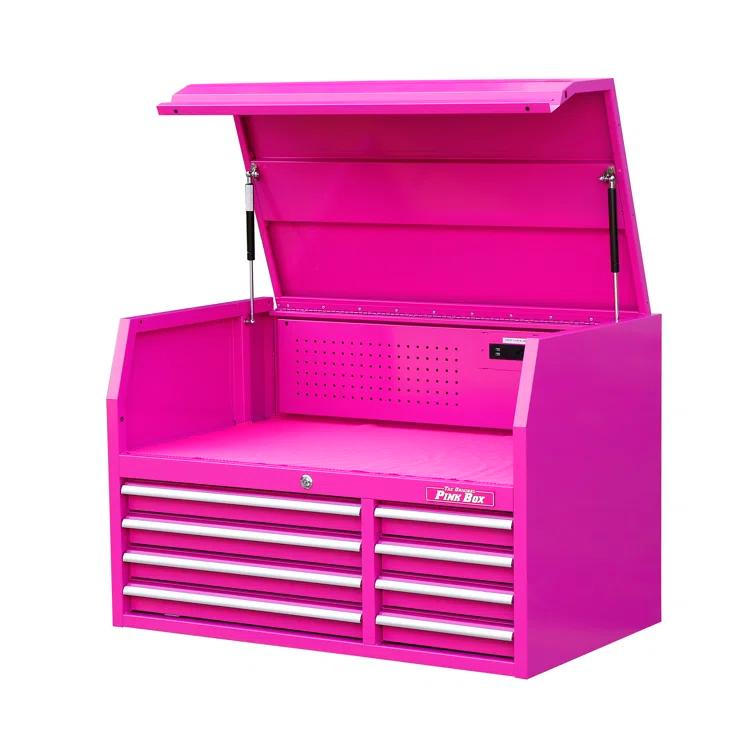 41" W 8-Drawer Top Chest
