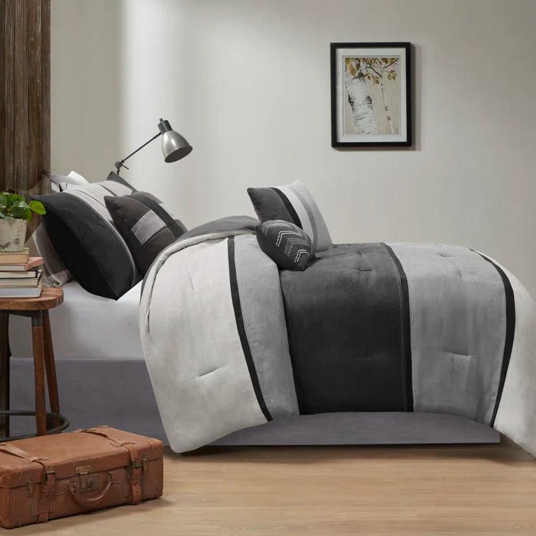 Madison Park Palisades Microfiber Comforter Set