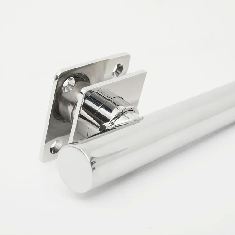 Coronado Modern Grab Bar with Square Flanges