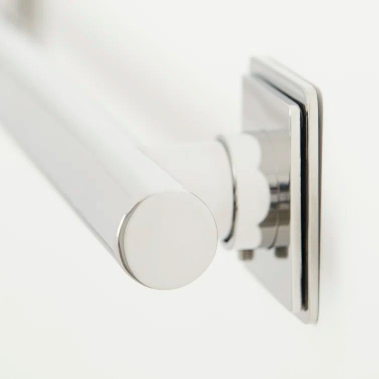 Coronado Modern Grab Bar with Square Flanges