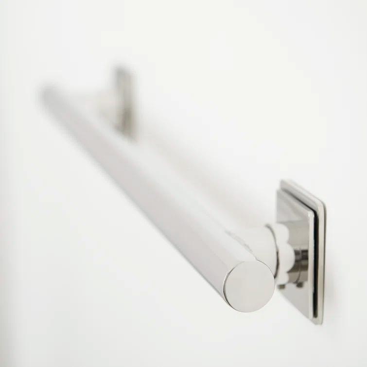 Coronado Modern Grab Bar with Square Flanges