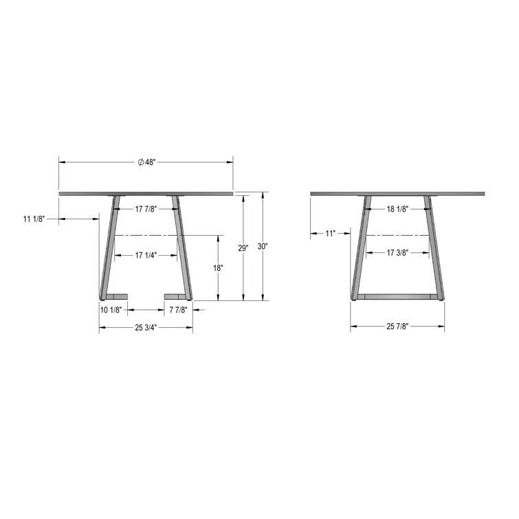 Josie/Camilla 5 Piece Dining Set