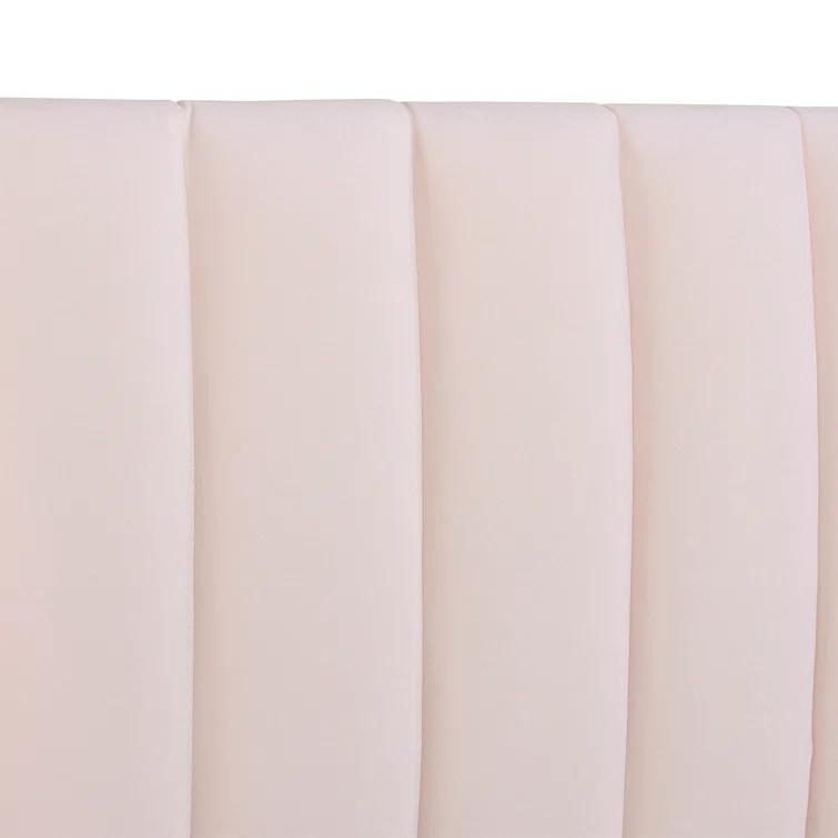 Afraa Upholstered Wingback Bed