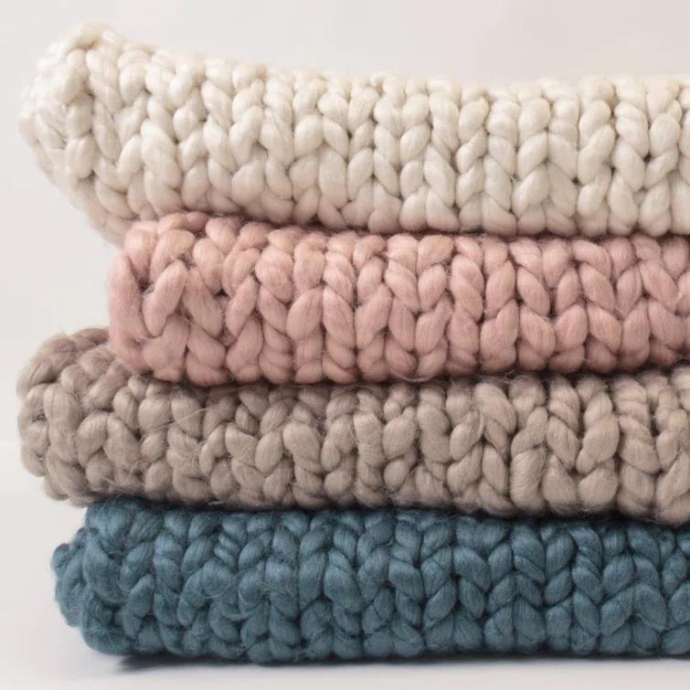 Estiva Cable Knit Throw