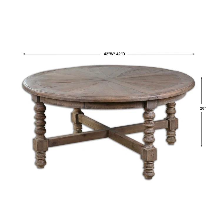 Uttermost Samuelle Reclaimed Wood Coffee Table