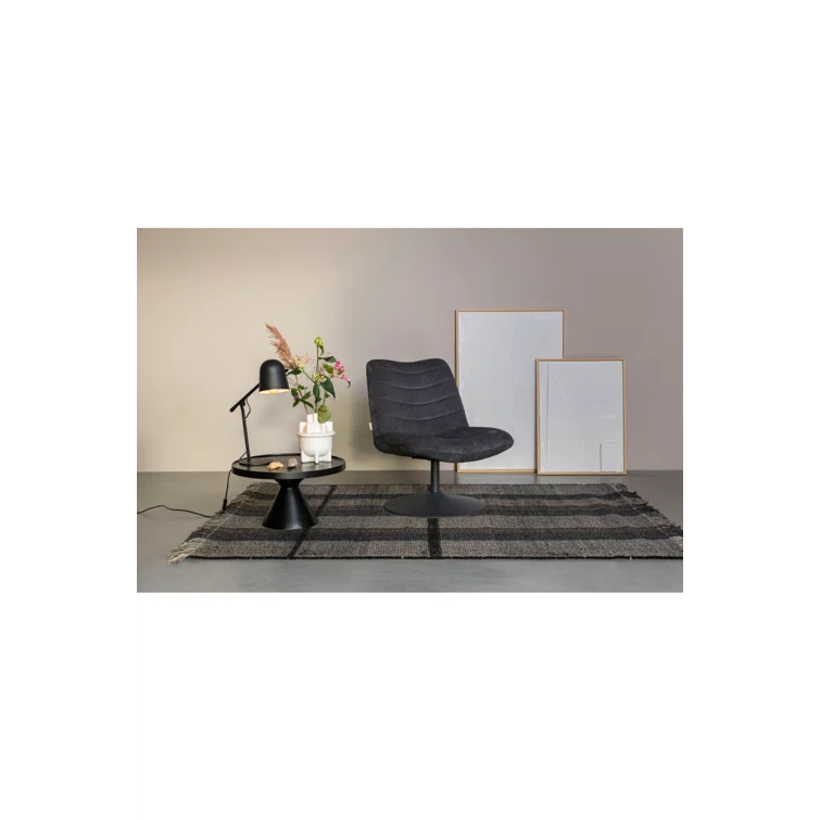 Bubba Upholstered Swivel Accent Chair