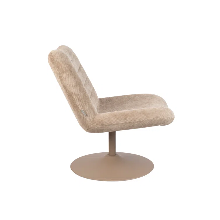 Bubba Upholstered Swivel Accent Chair