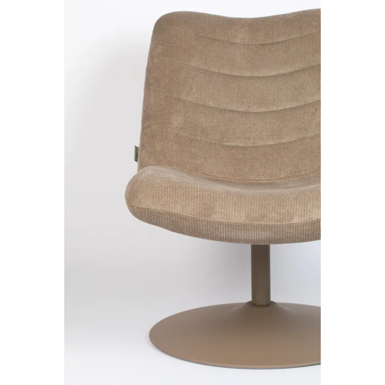 Bubba Upholstered Swivel Accent Chair