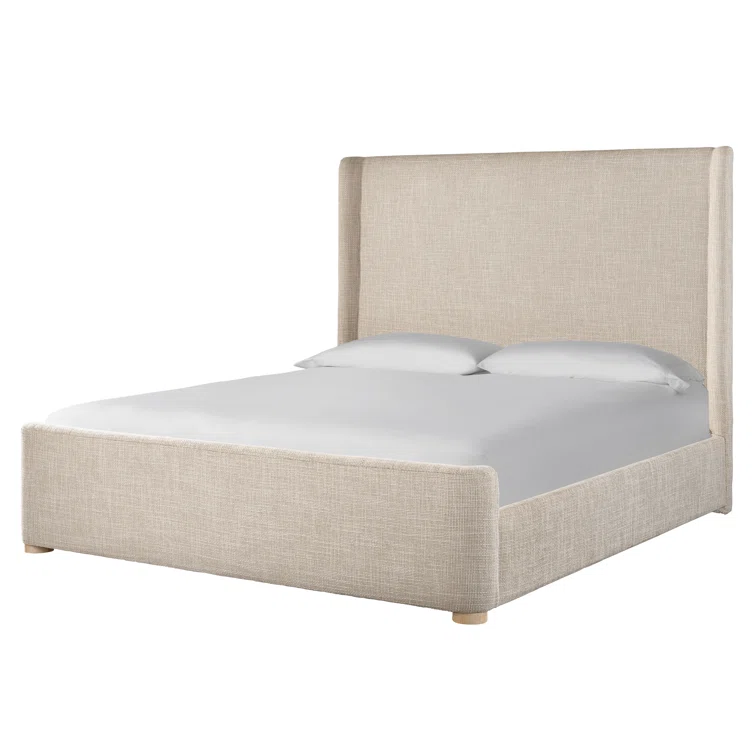 Upholstered Slat Bed