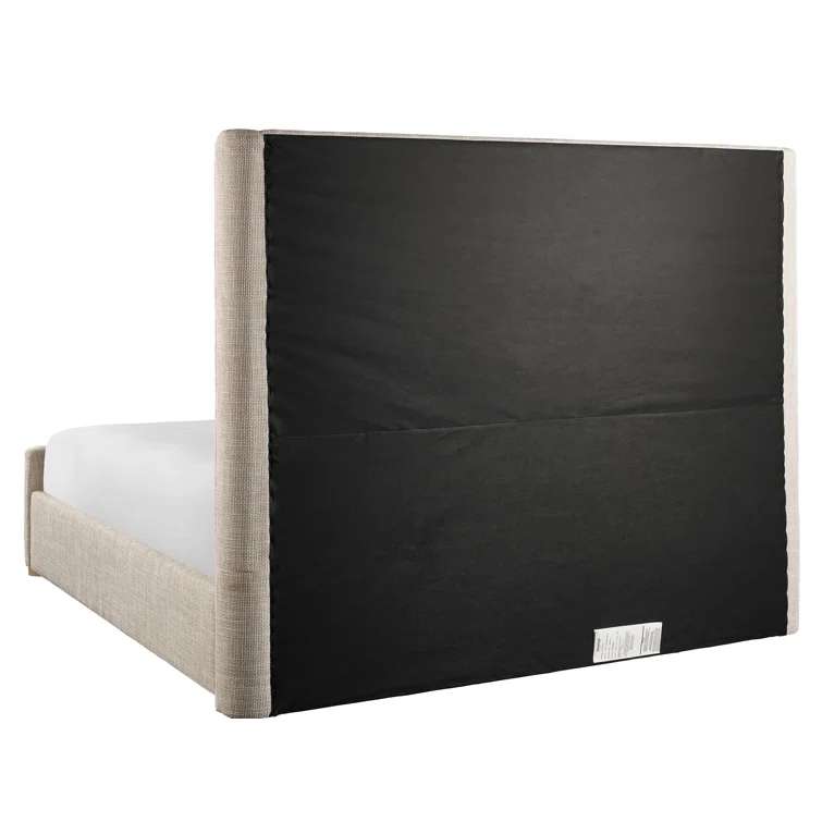 Upholstered Slat Bed