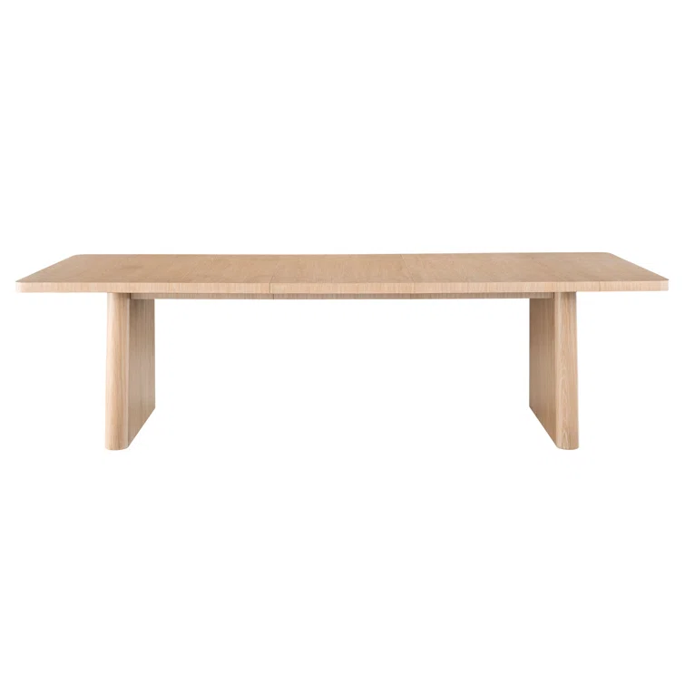 Universal Furniture Modern Nomad 86" Rectangular Dining Table in Sandy Tech Oak