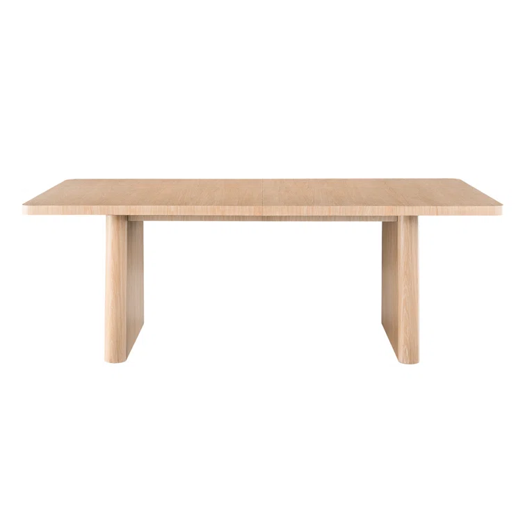 Universal Furniture Modern Nomad 86" Rectangular Dining Table in Sandy Tech Oak