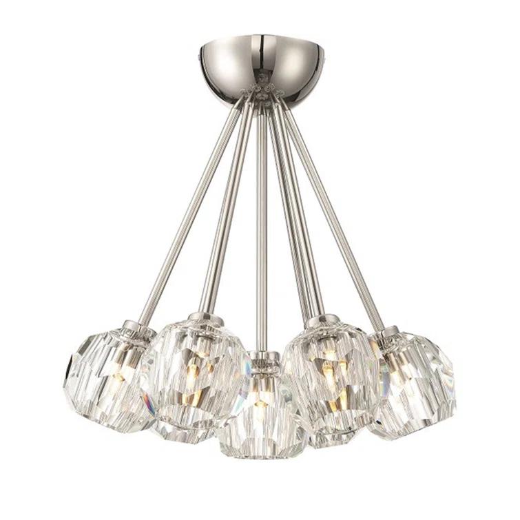 Parisian Semi Flush Mount