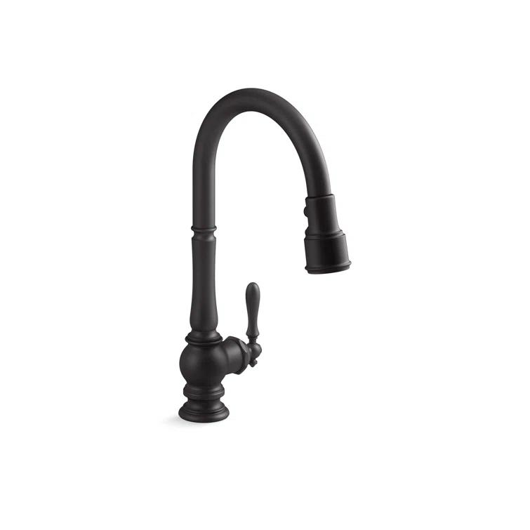 Artifacts® Pull Down Single Handle Kitchen Faucet