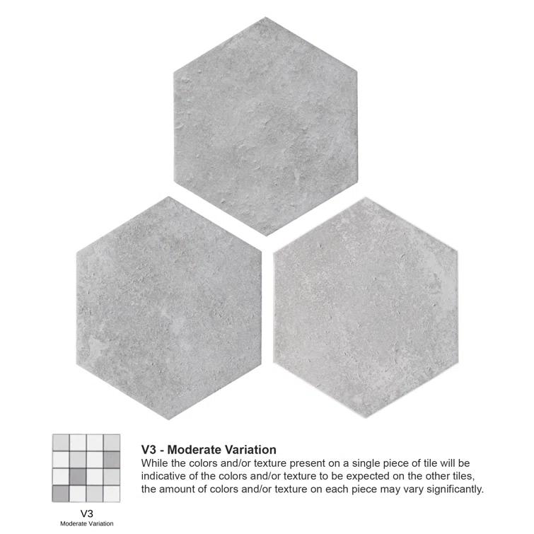 Dakota 8" X 9" Porcelain Wall & Floor Tile