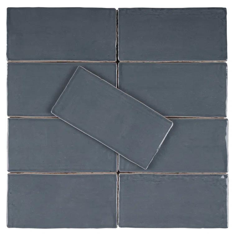 New Country 3" X 6" Ceramic Subway Wall Tile