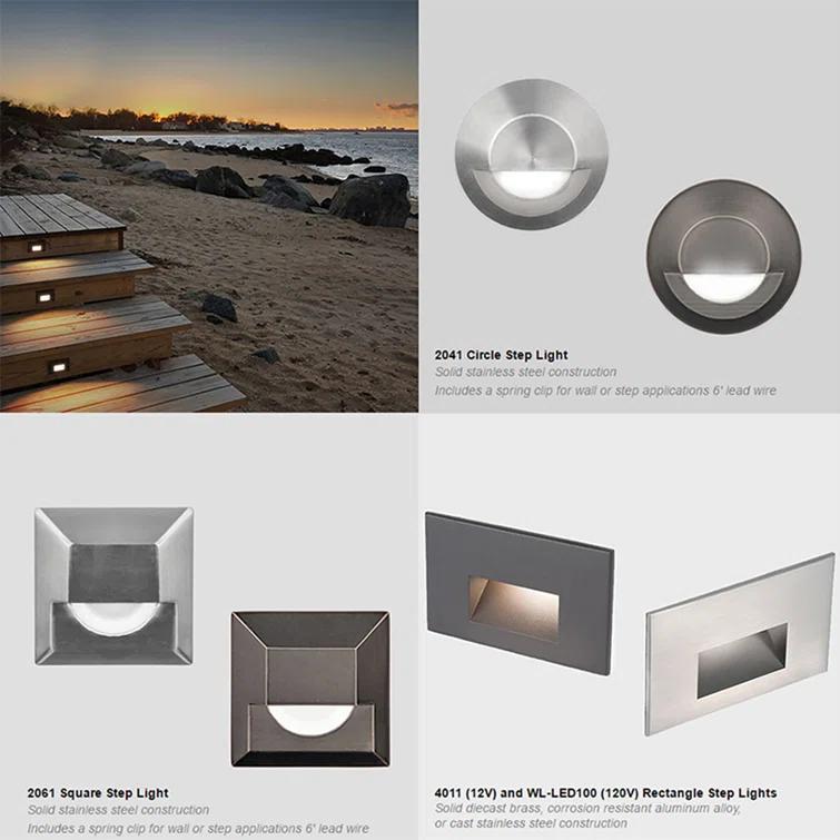 Low Voltage Integrated LED Metal Step Light