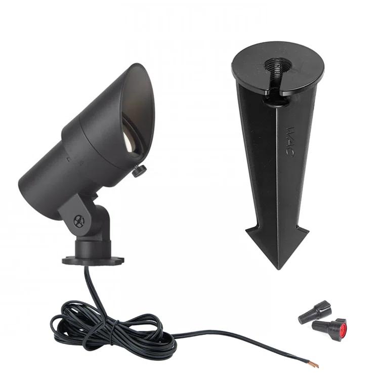 Brown Integrated LED Metal Spotlight