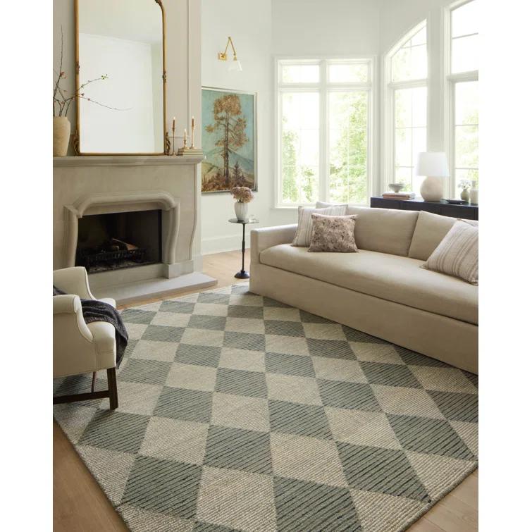 Francis Wool Spa/Granite Rug