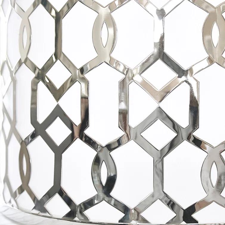 Crystorama Libby Langdon for  Jennings 5 Light Polished Nickel Chandelier - 24.25'' W x 14.75'' H