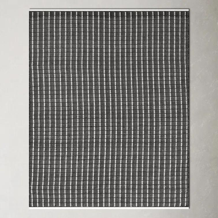 Malmo Recycled P.E.T Black/White Indoor/Outdoor Rug