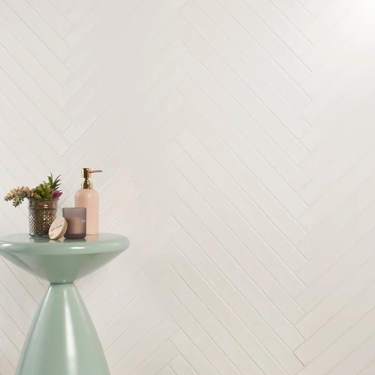 Capetown 2" x 20" Crackled Ceramic Subway Wall Tile (20 pieces/ 5.38 sq. ft./ Case)
