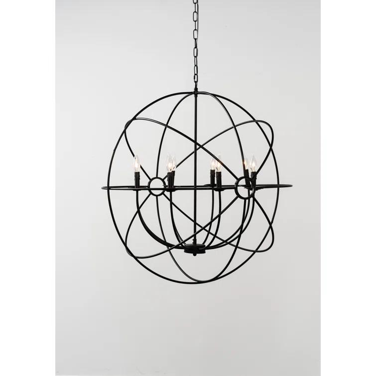 Obi Iron Chandelier