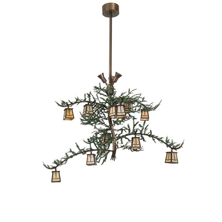 Meyda Lighting 15 - Light Dimmable Tiered Chandelier